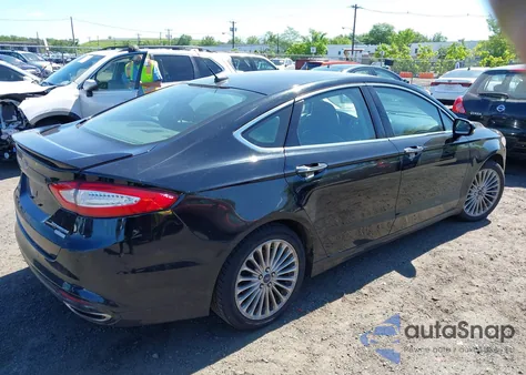 2016 Ford Fusion Titanium from USA, damaged, VIN 3FA6P0K9XGR292855